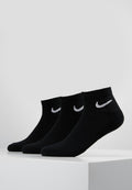 EVERYDAY CUSH 3 PACK UNISEX - جوارب رياضية - أسود/أبيض