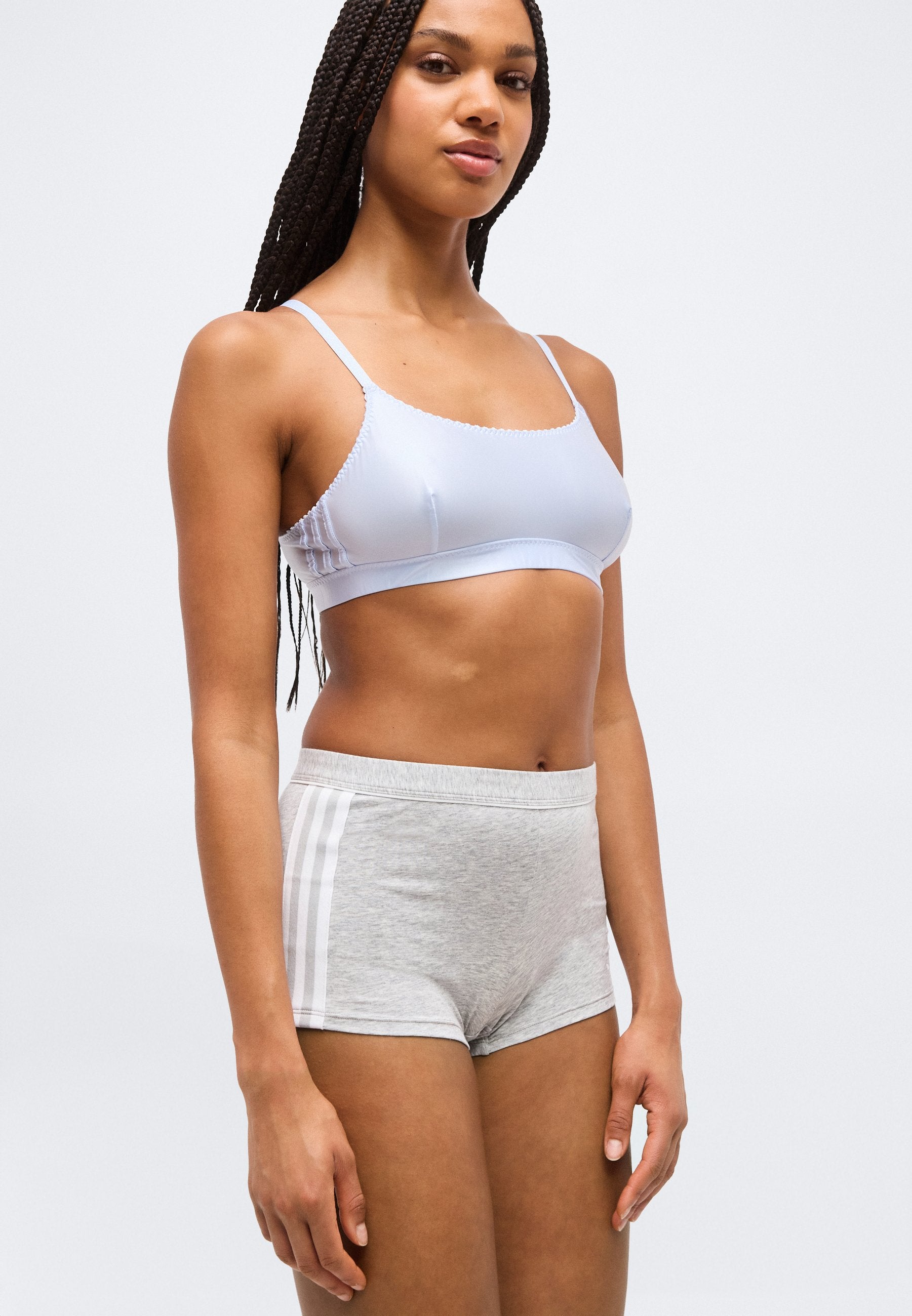 Boyshorts - heather grey