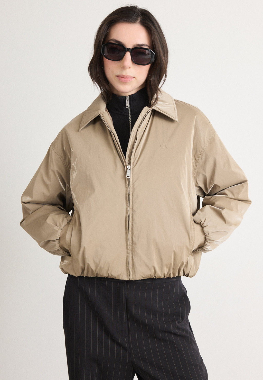 JACKET - Bomber Jacket - desert taupe