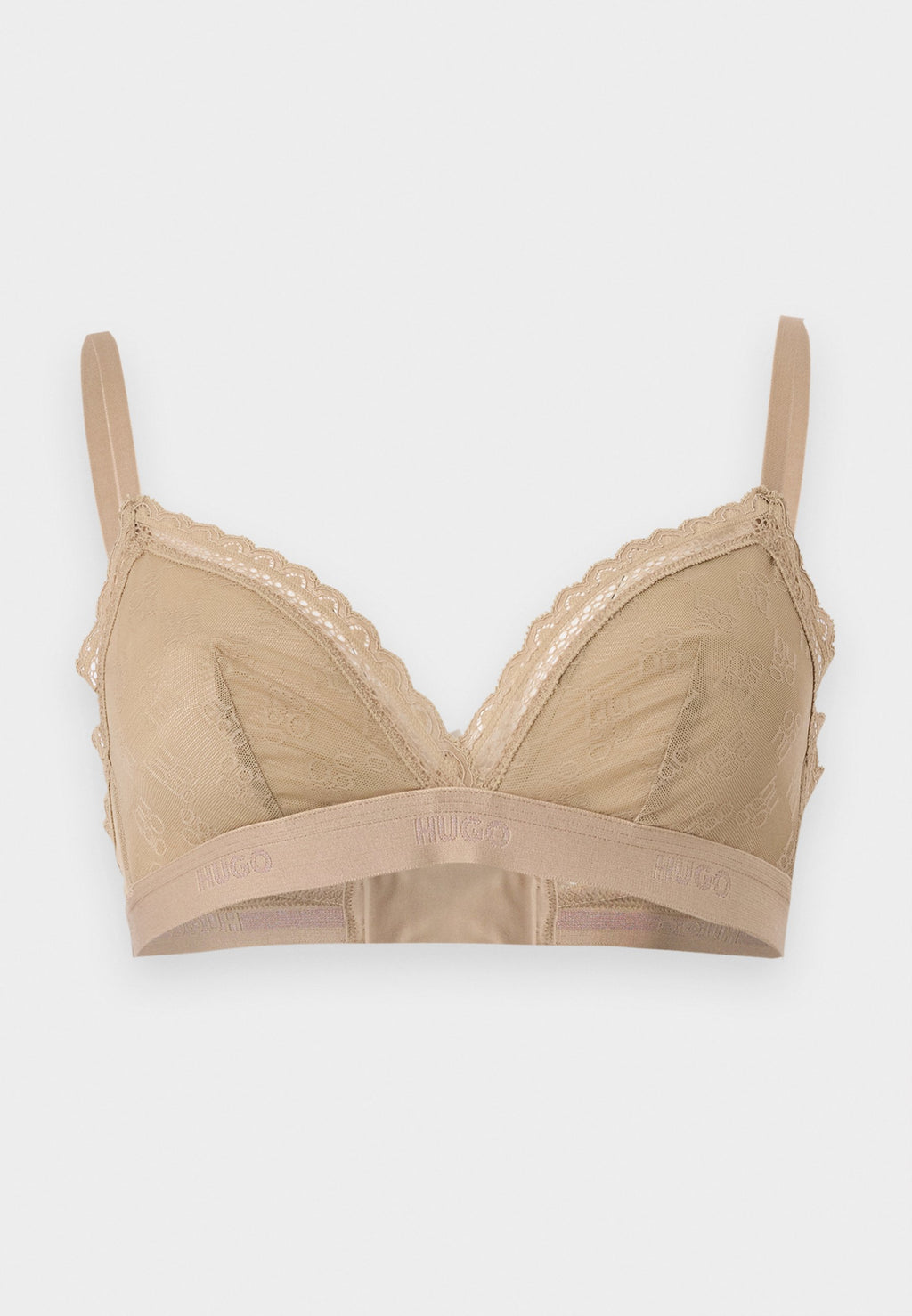 SARTORIAL - Triangle bra - light/pastel brown