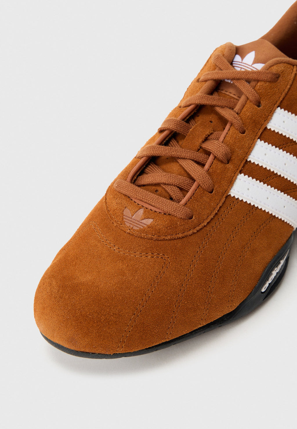 ADIRACER - Baskets - bronze foncé/blanc/noir