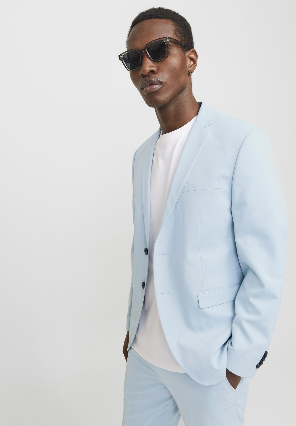 JPRFRANCO SUIT NOOS SET - Suit - chambray blue fit super slim fit