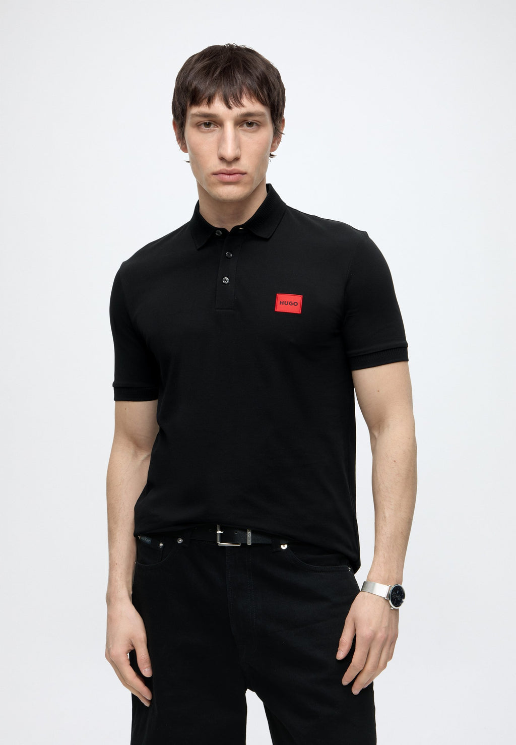 DERESO - Polo shirt - black