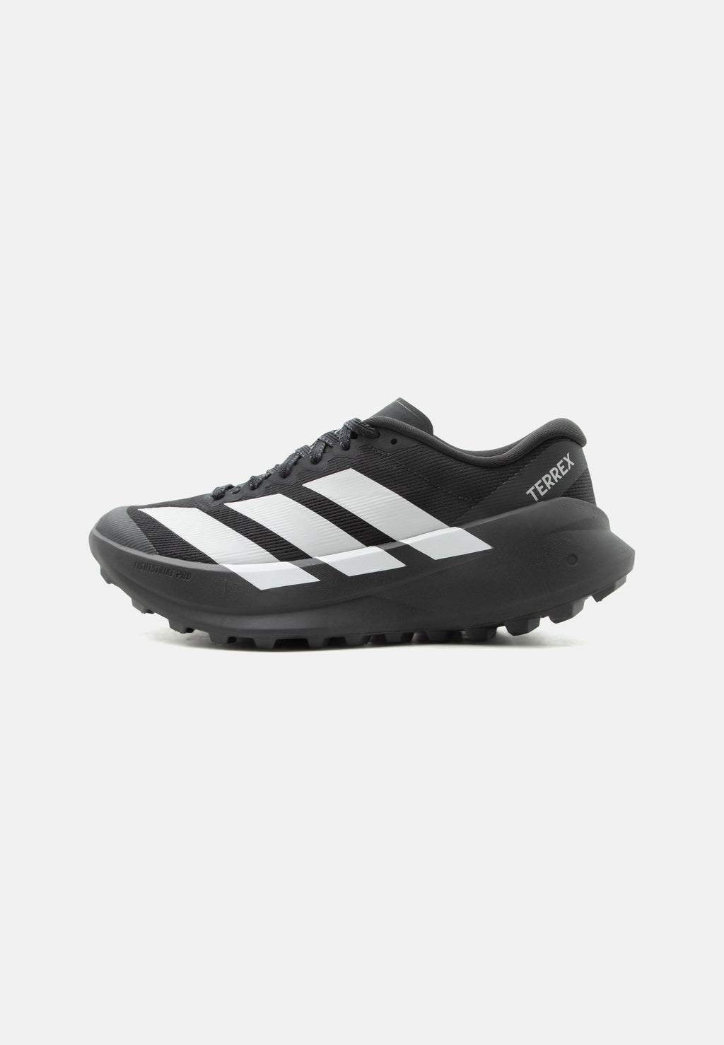 AGRAVIC - Trail running shoes - core black/grey two