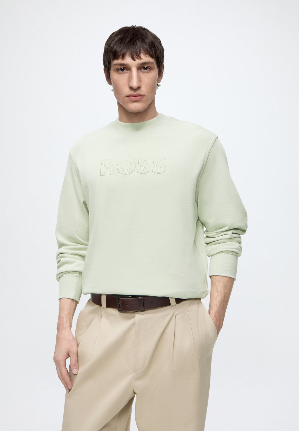 WE LOGO - Sweatshirt - open green