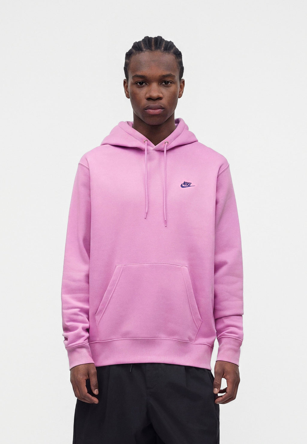 CLUB HOODIE - Kapüşonlu Üst - magenta/lacivert