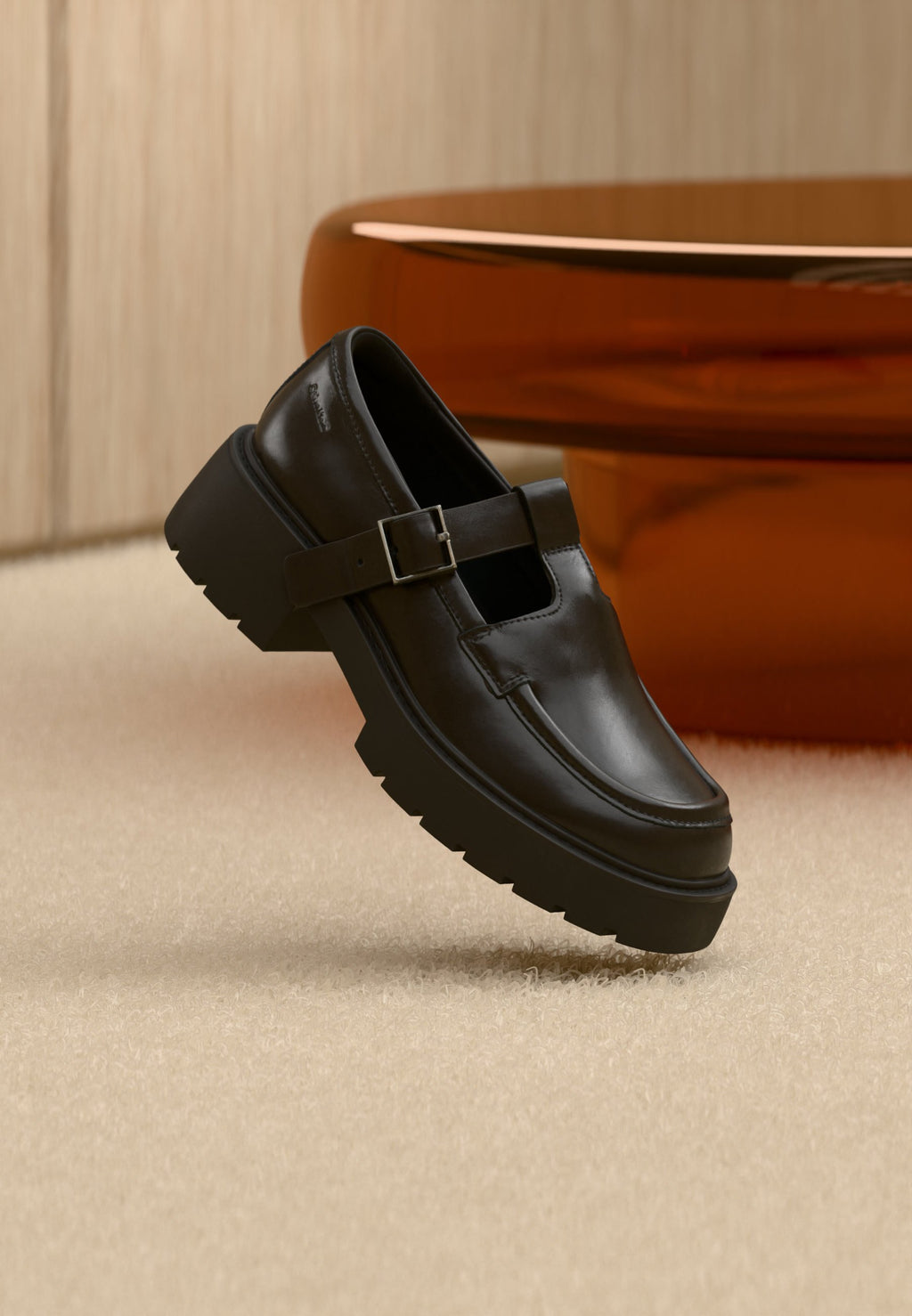 CHUNKY LOAFER - Slip-ons - triple black