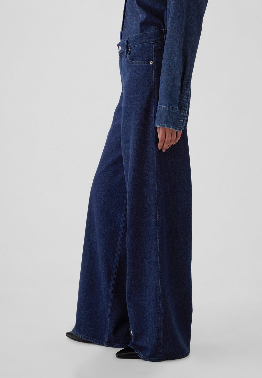 BAGGY HOLMAN - Wide Leg - rinsed