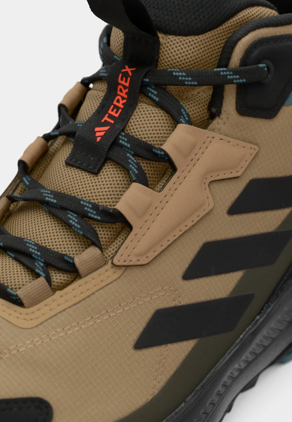 ANYLANDER MID - Hiking shoes - cardboard/core black/shadow olive
