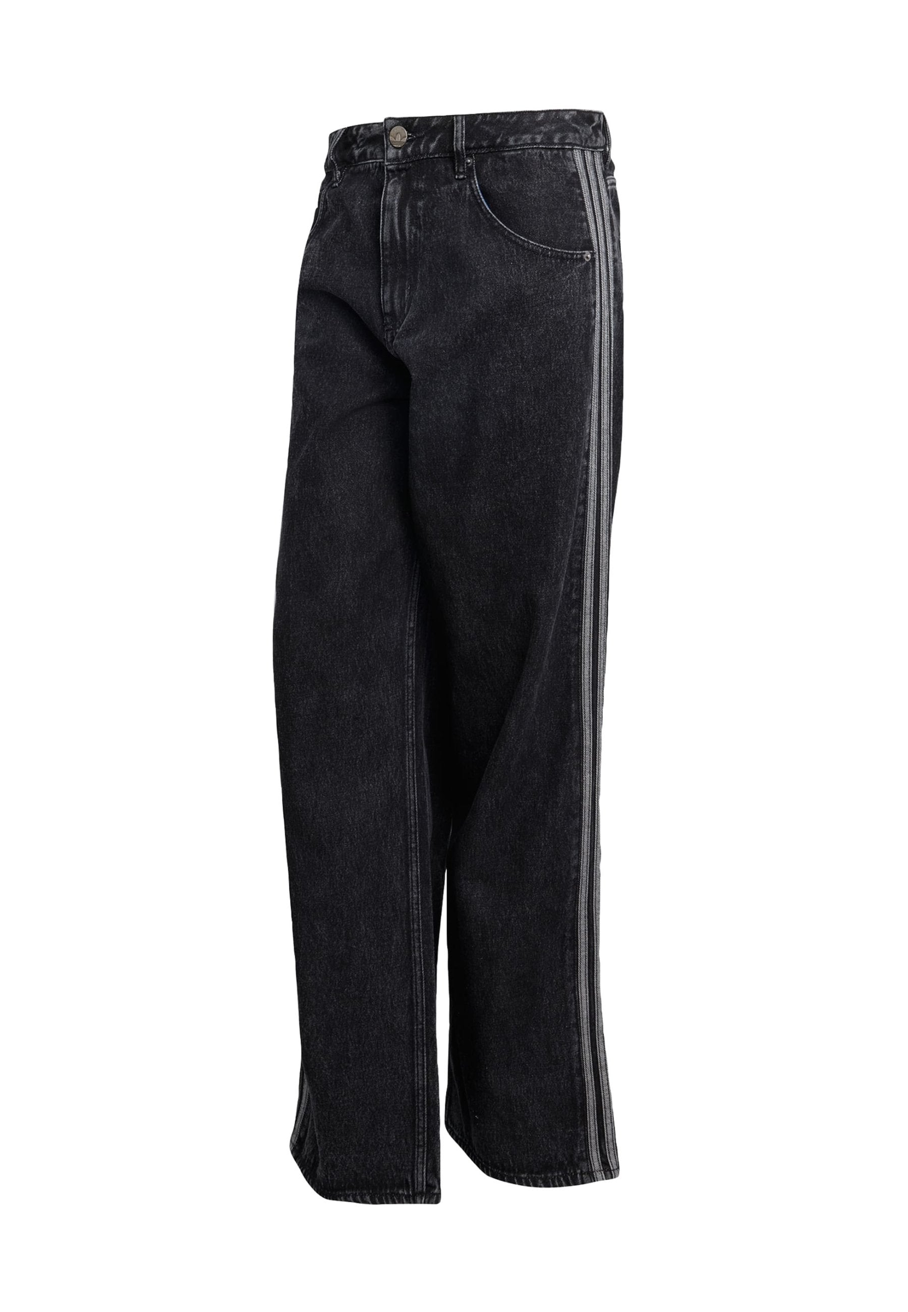 FIREBIRD PANTOLON - Rahat kesim jean - gerçek siyah denim
