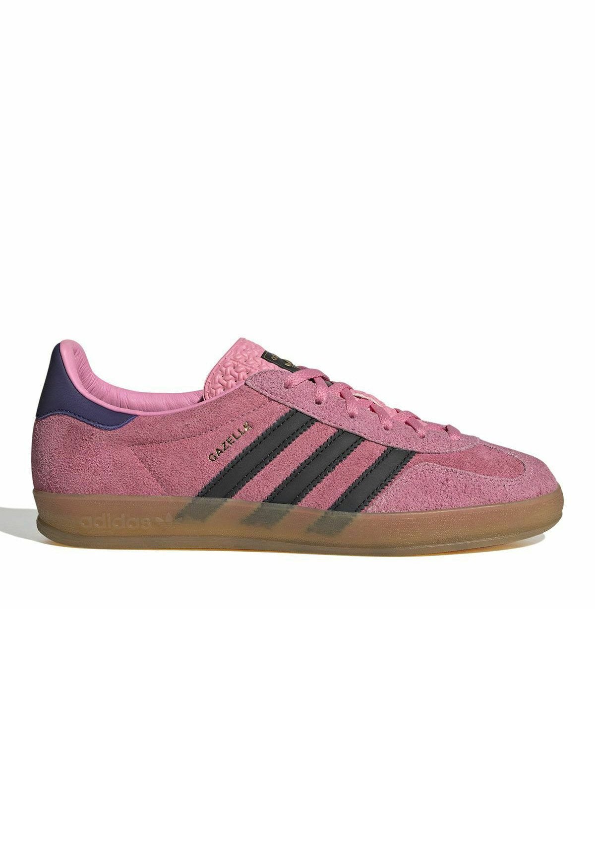 GAZELLE INDOOR W UNISEX - Trainers - bliss pink/core black/collegiate purple
