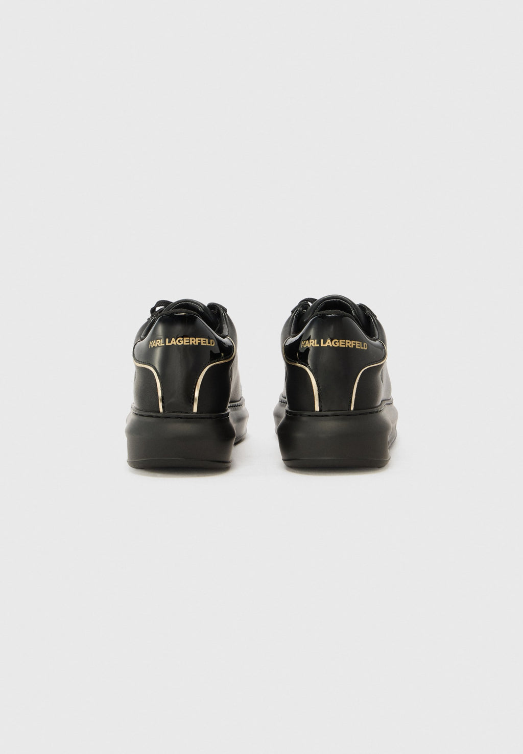 KAPRI - Trainers - black/gold-coloured