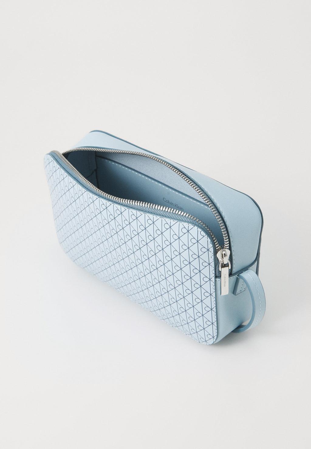 EMBLEM AOP ELONGATED CAMERA BAG - Camera bag - palest blue