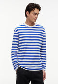 Long sleeved top - providence blue stripe