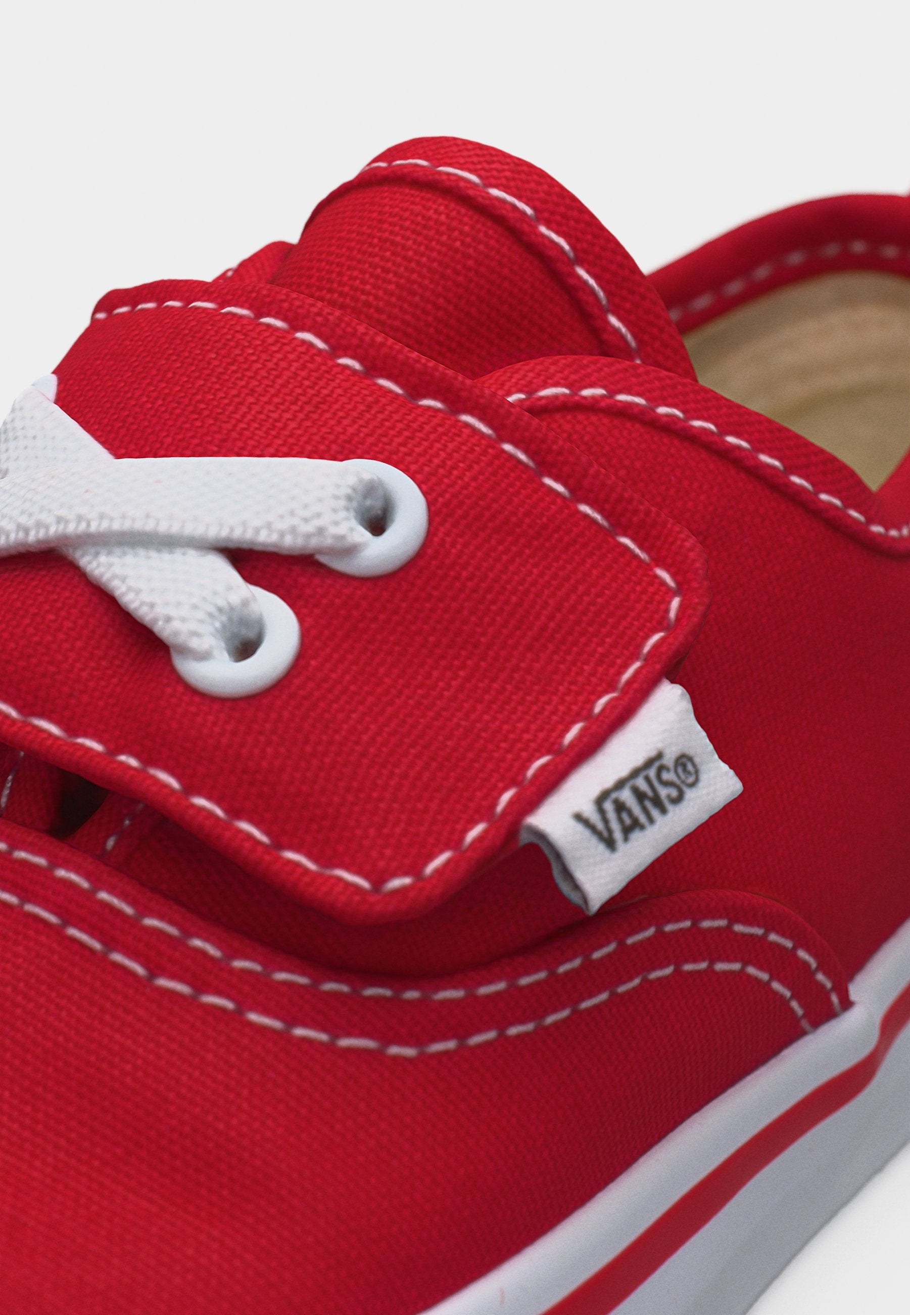AUTHENTIC ELASTIC V - Baby shoes - red
