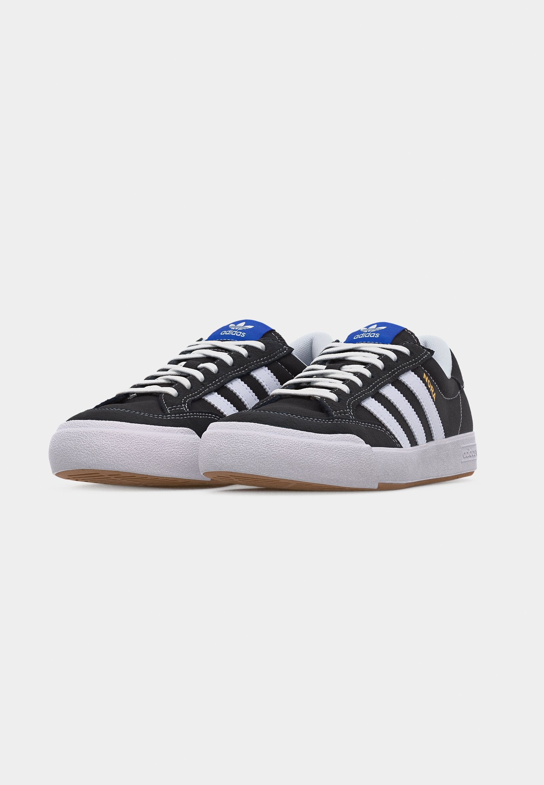 NORA UNISEX - Kaykay ayakkabısı - core black/footwear white/blue bird