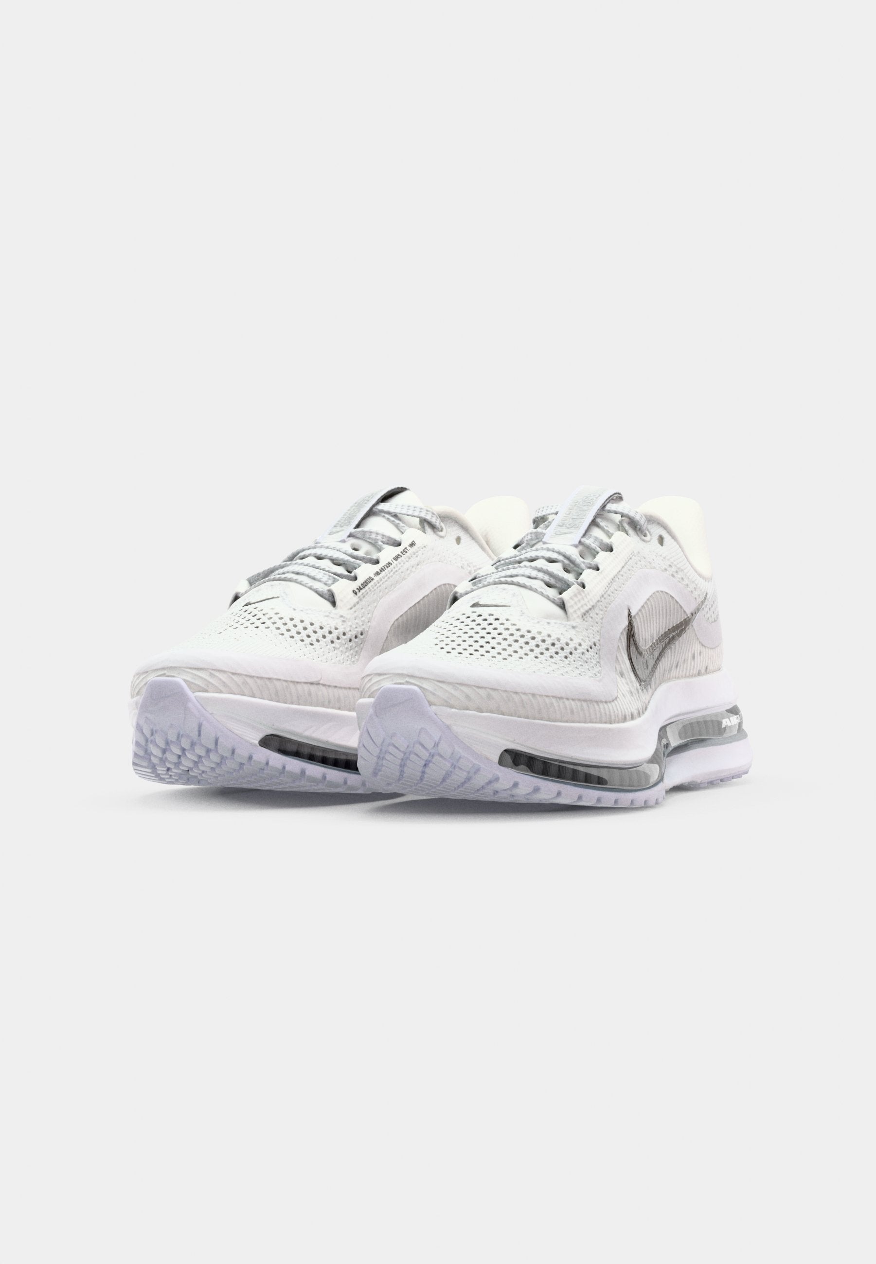 PEGASUS PREMIUM - Road running shoes - white/metallic silver