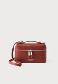 VANITY CASE - Handbag - dark red