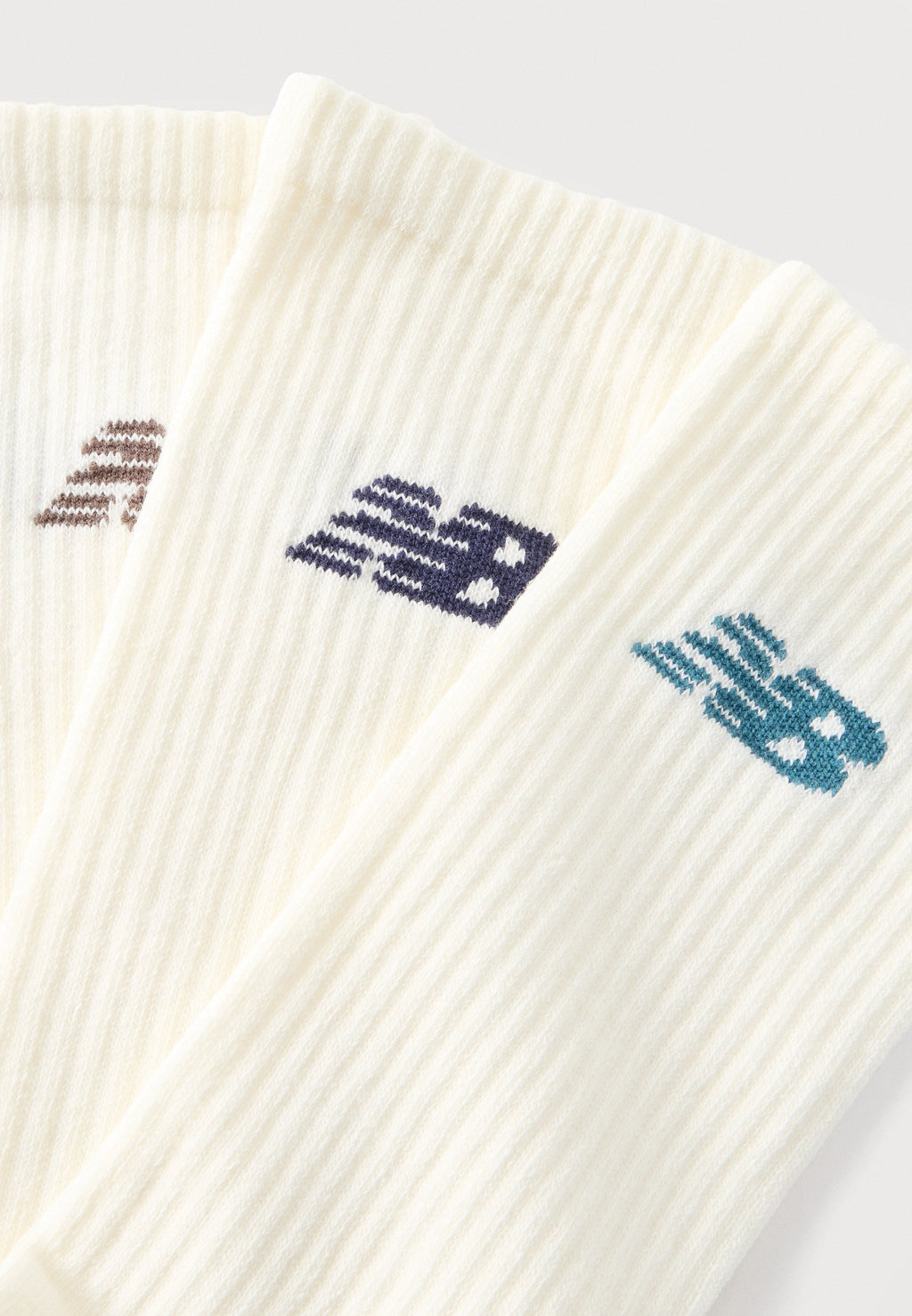 SEASONAL CREW UNISEX 3 PACK - Socks - off-white