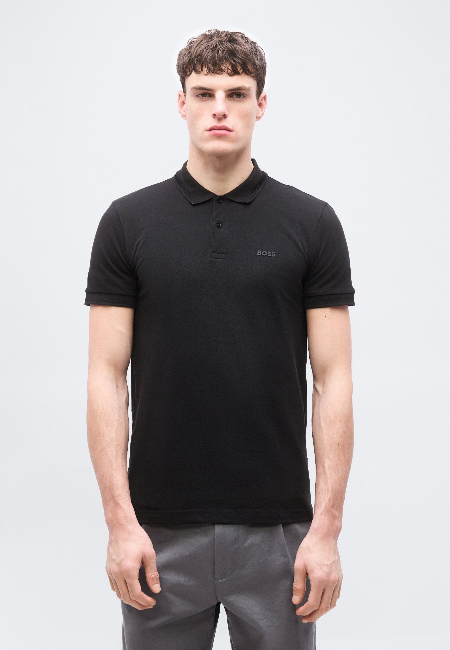 PIO - Polo shirt - black