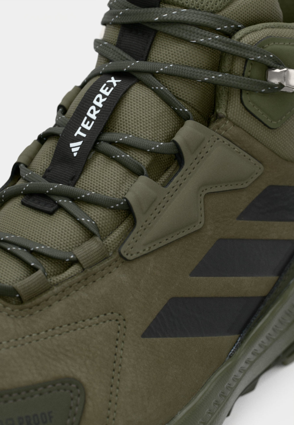 ANYLANDER MID - Hiking shoes - olive strata/core black/shadow olive
