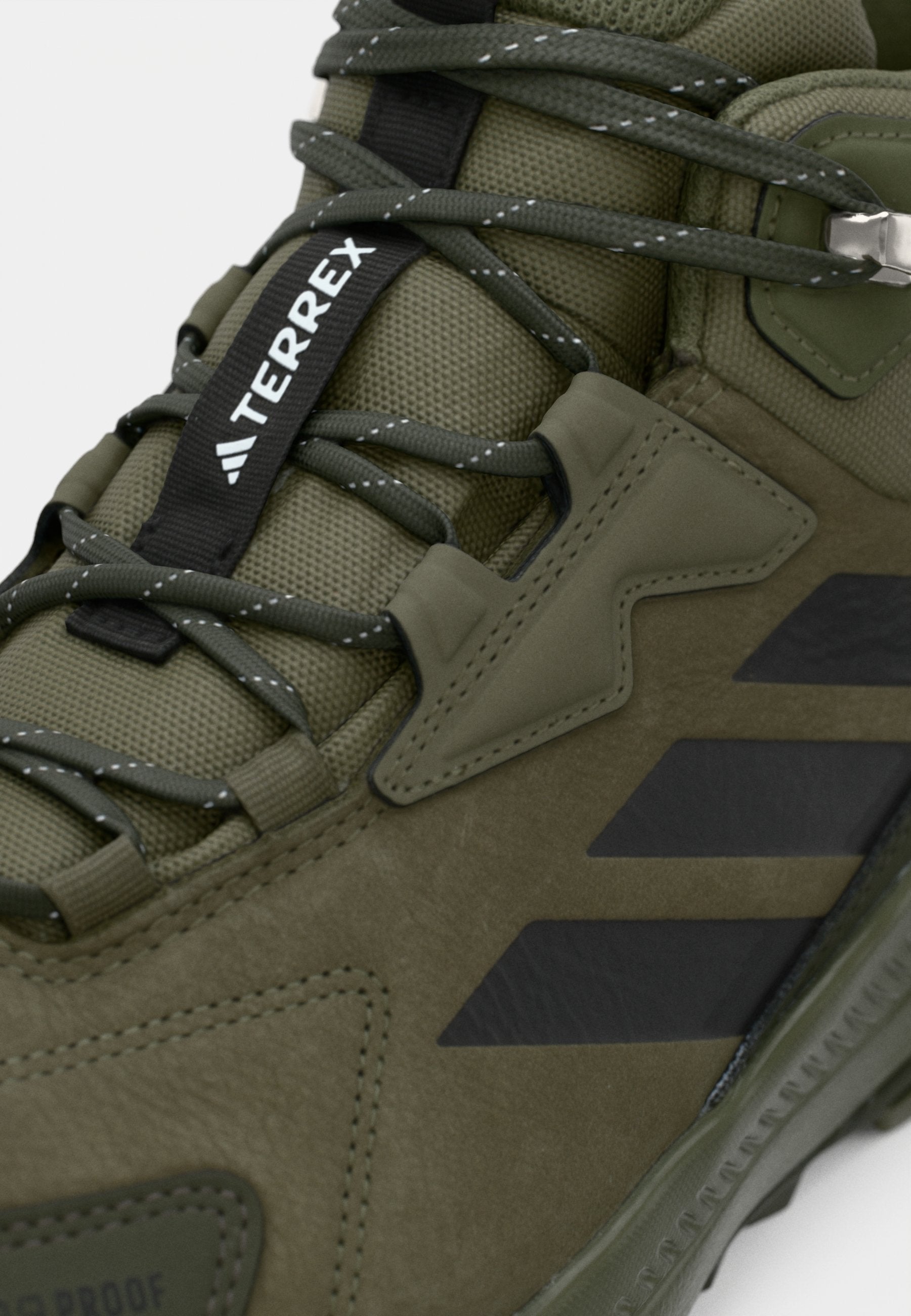 ANYLANDER MID - Hiking shoes - olive strata/core black/shadow olive