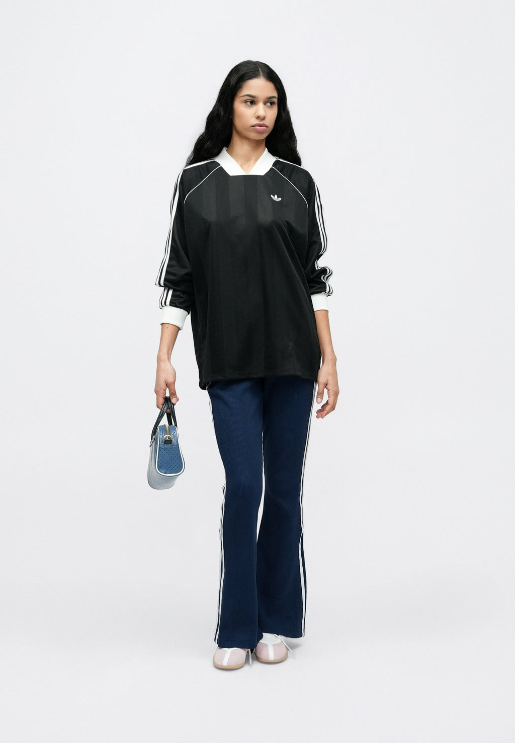 Long sleeved top - black