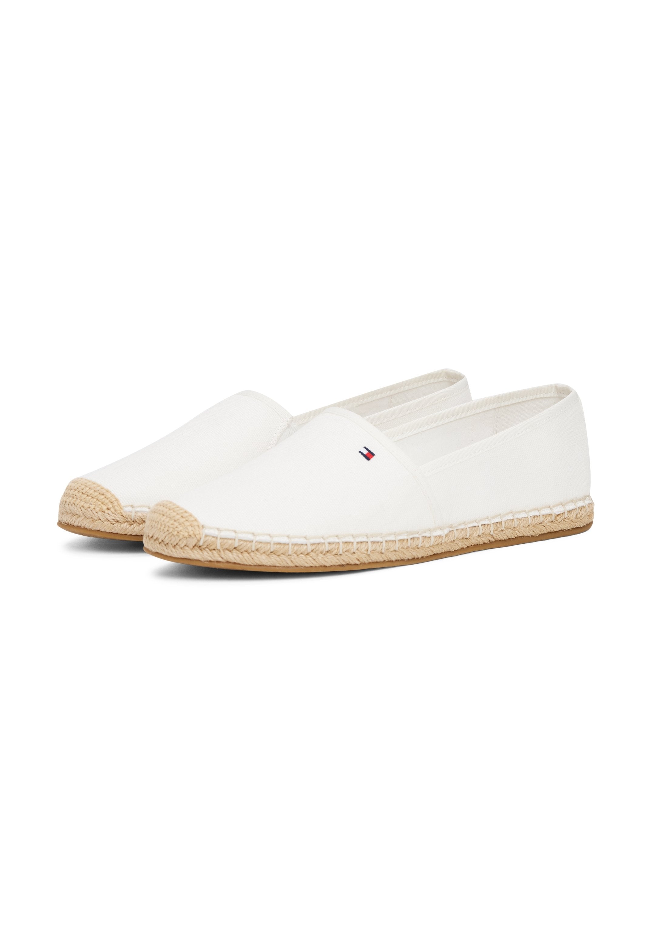 FLAG EMBROIDERY CANVAS ESPADRILLES - Espadrilles - ecru