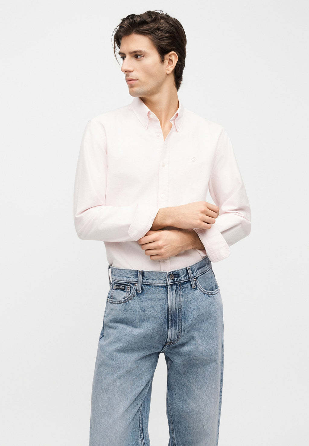 Jean ample - denim bleu clair