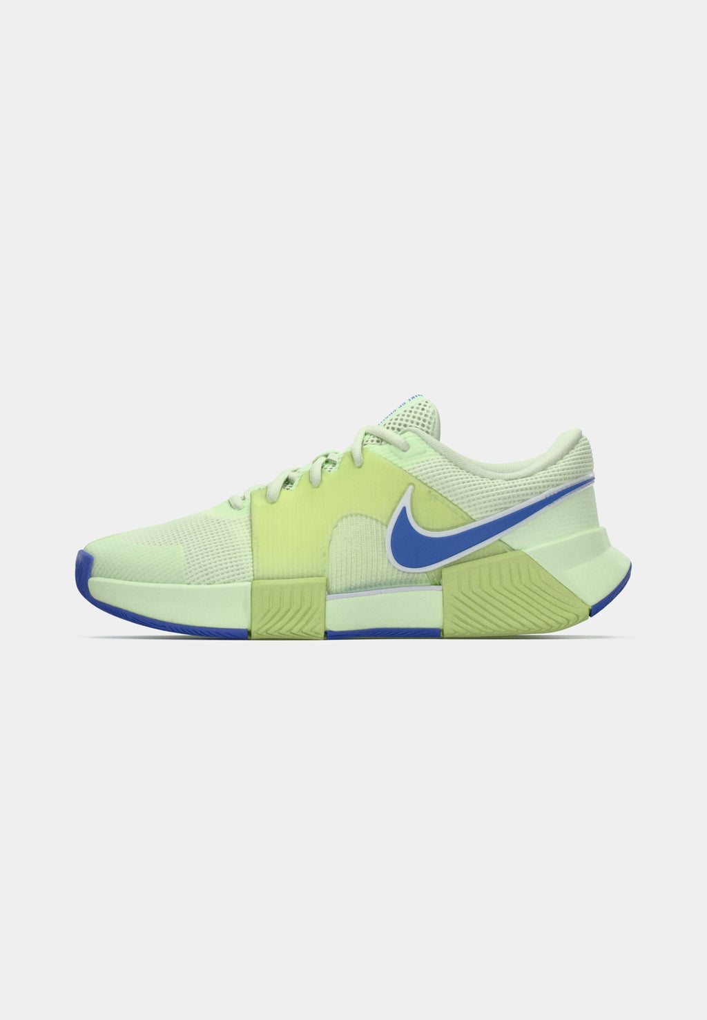 ZOOM GP CHALLENGE 1.5 - Multicourt tennis shoes - volt tint/sapphire/lab green/white