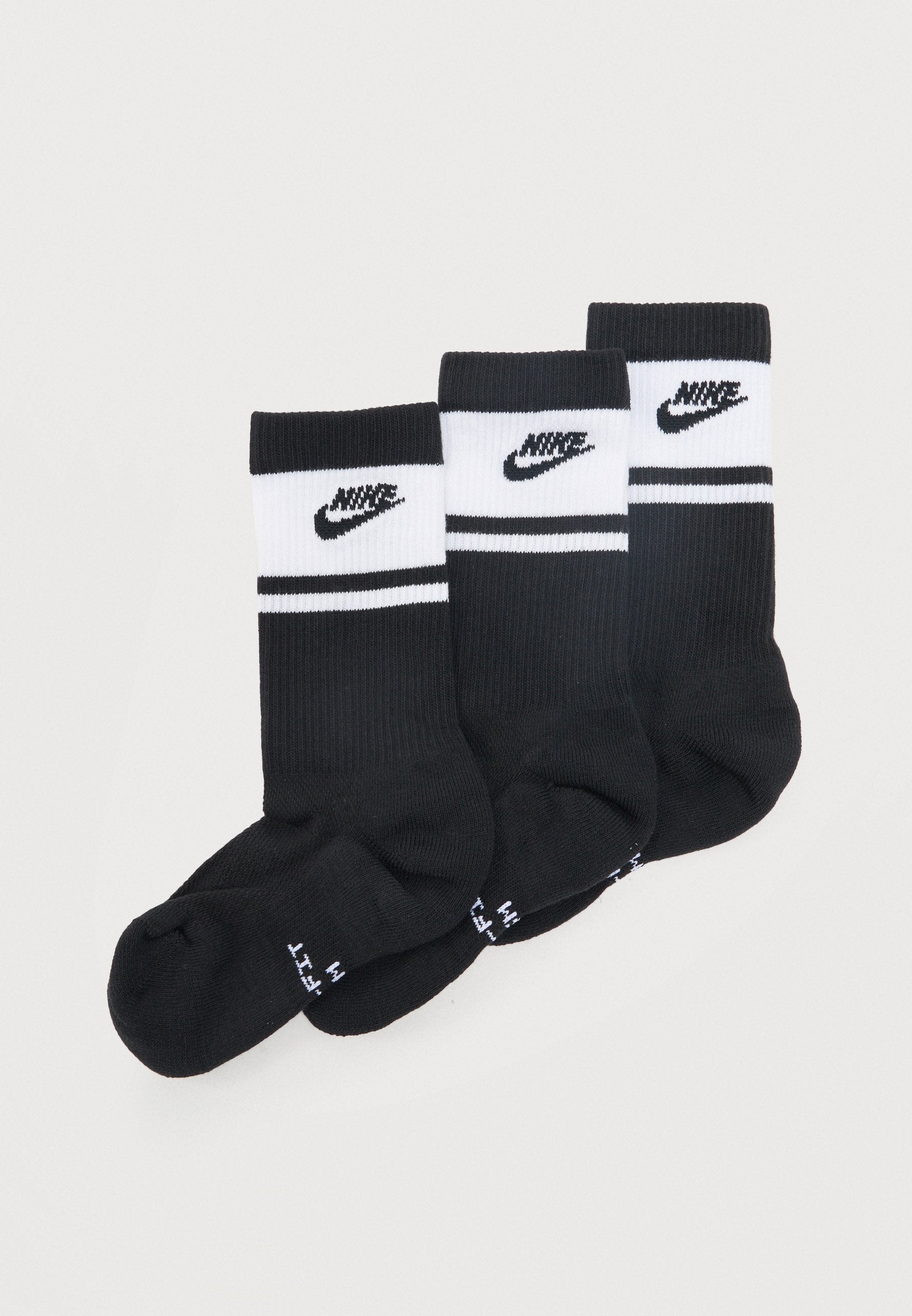 UNISEX 3 PACK - Socks - black/white