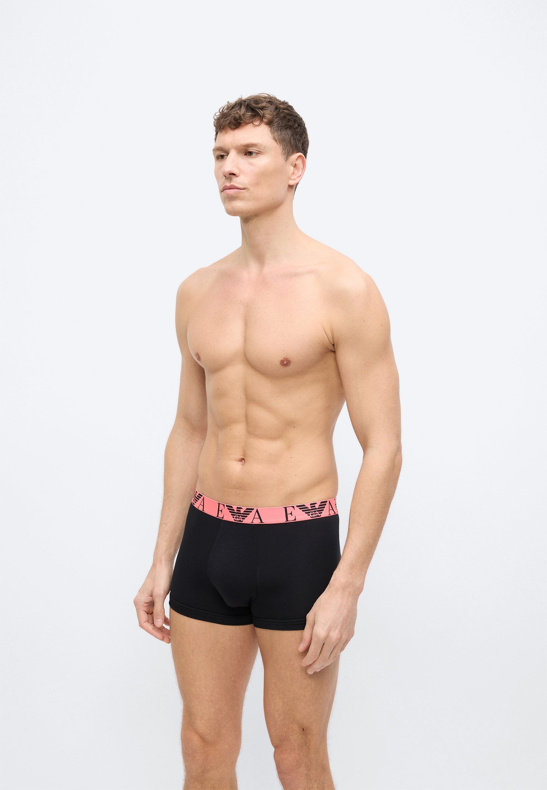 BOLD MONOGRAM TRUNK 6 PACK - Trunks - black/blue