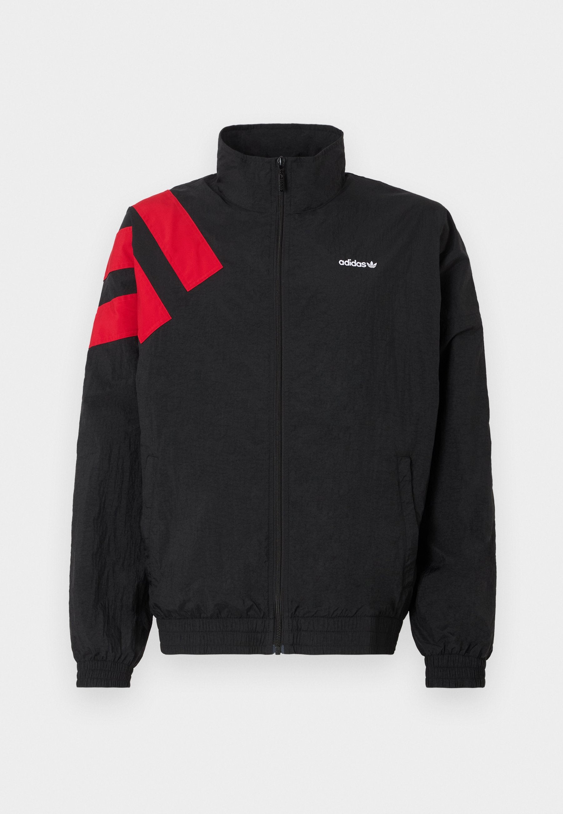 ARCH - Training jacket - black/better scarlet