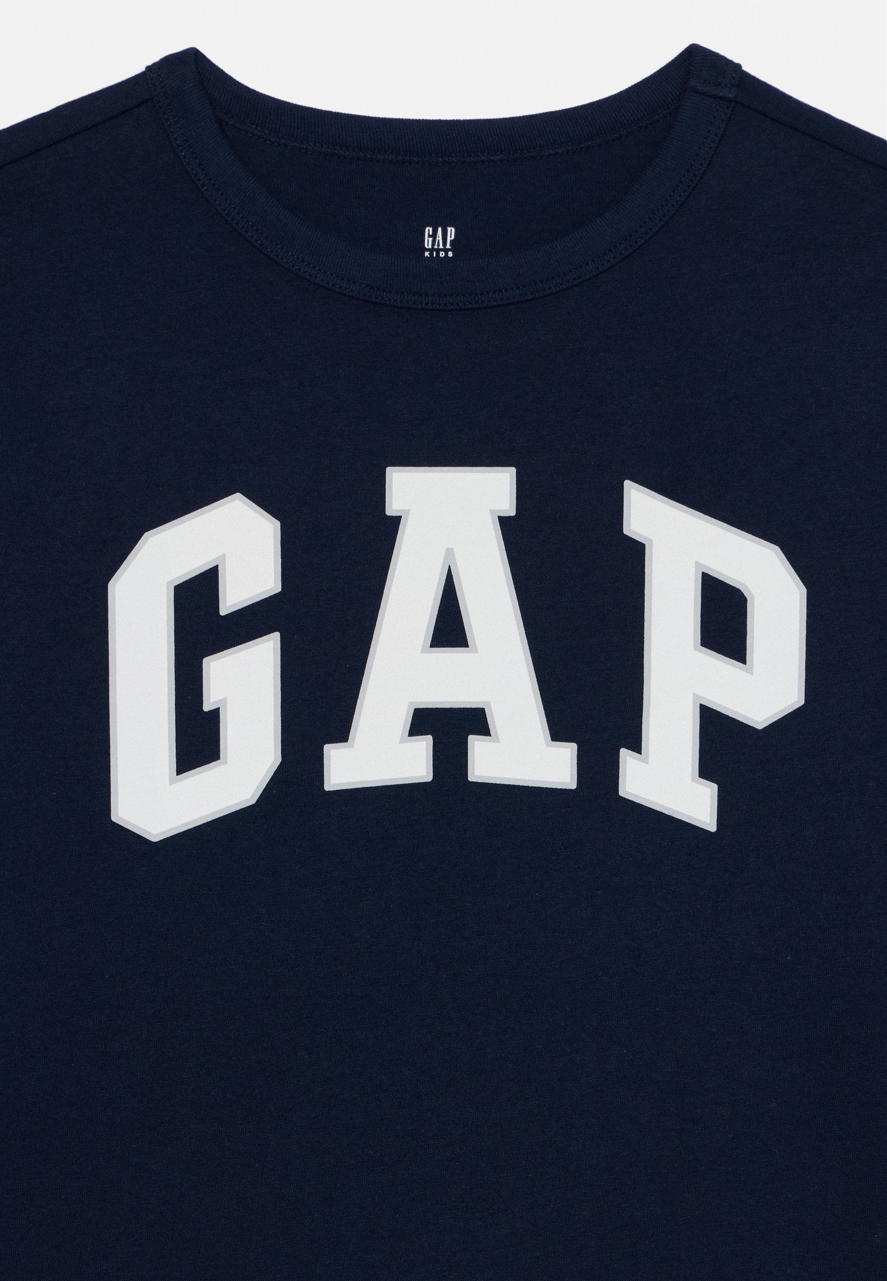 KIDS GAP LOGO T-SHIRT - Print T-shirt - tapestry navy