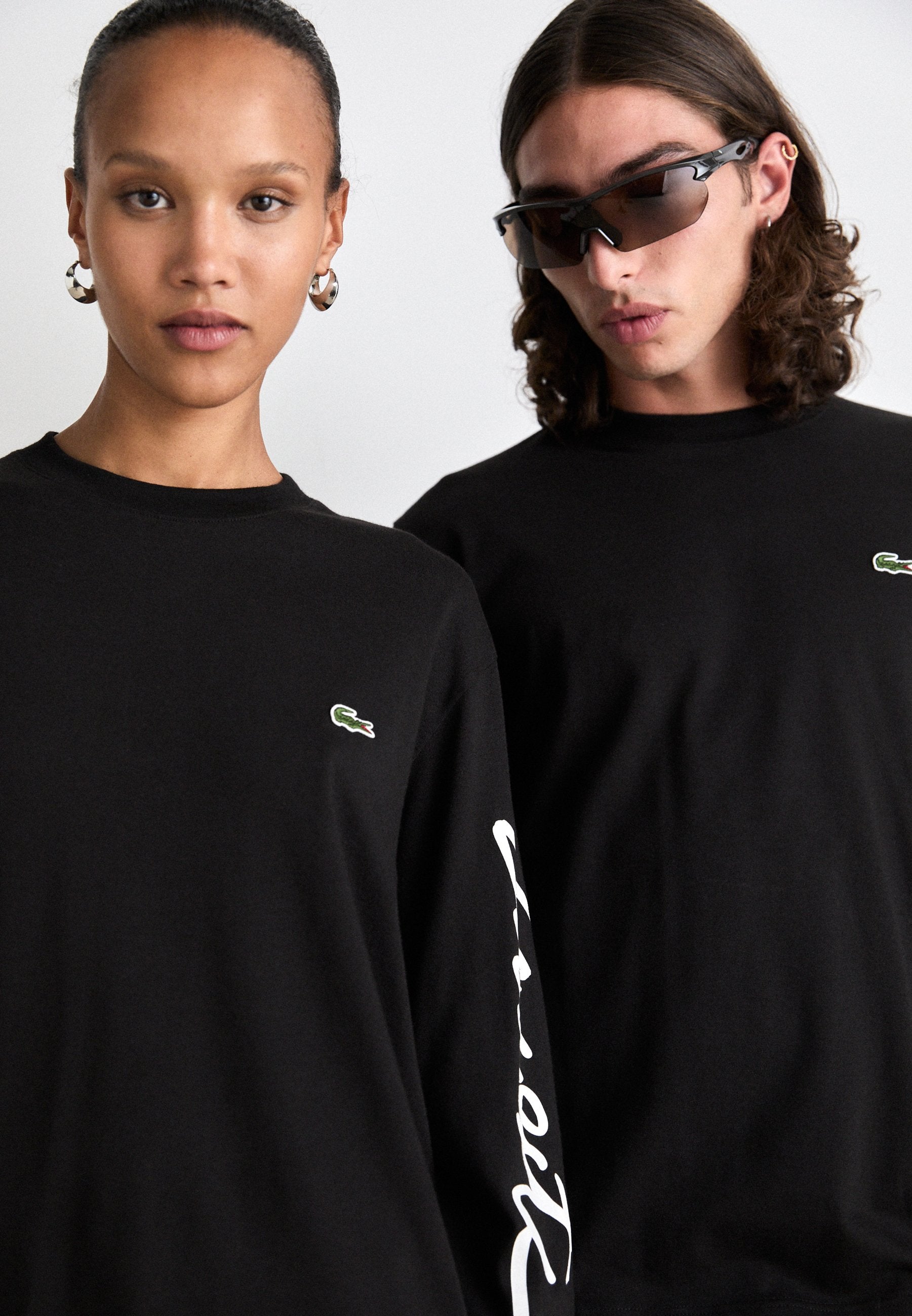 UNISEX - Long sleeved top - black