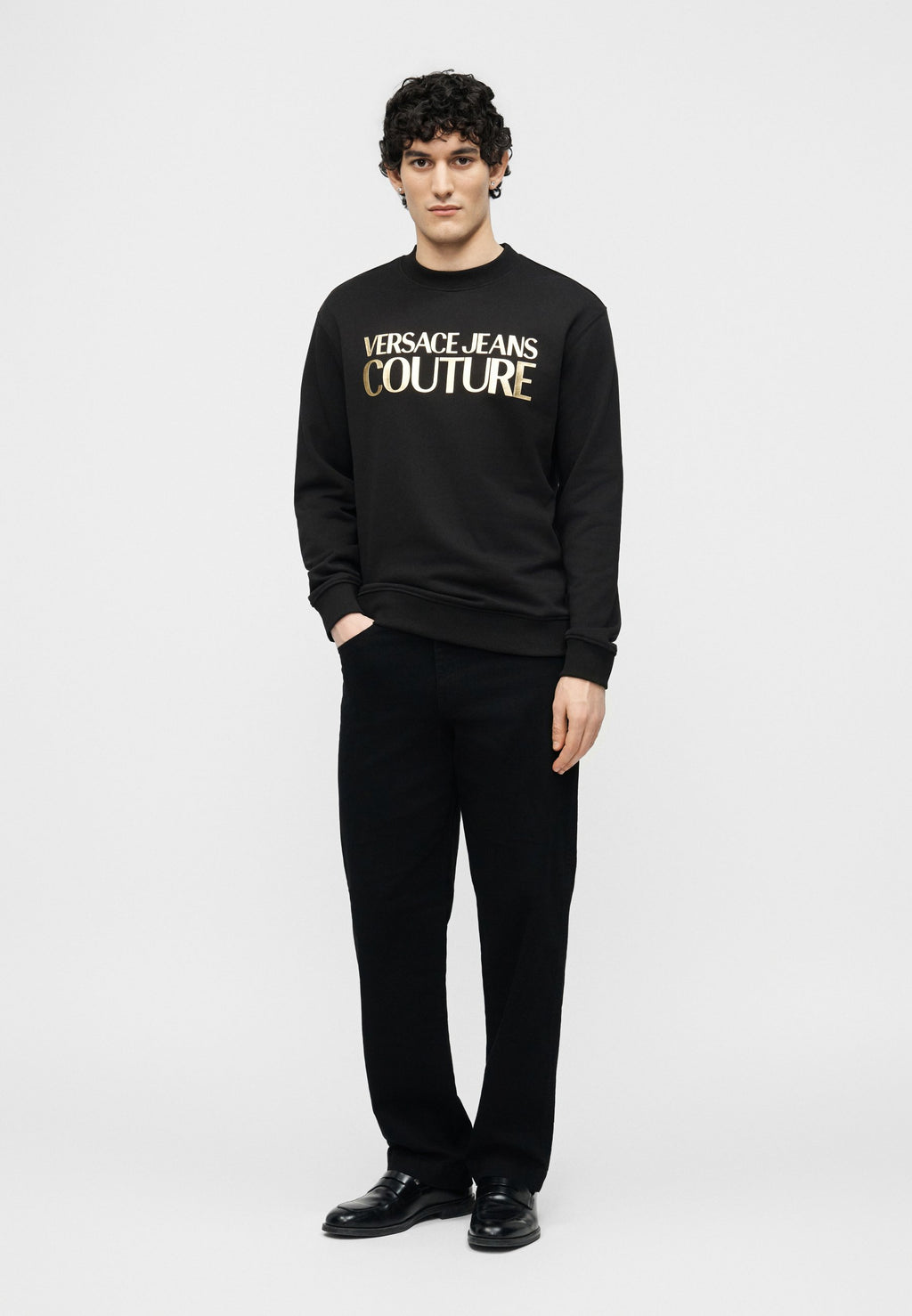 Sweatshirt - black/gold-coloured