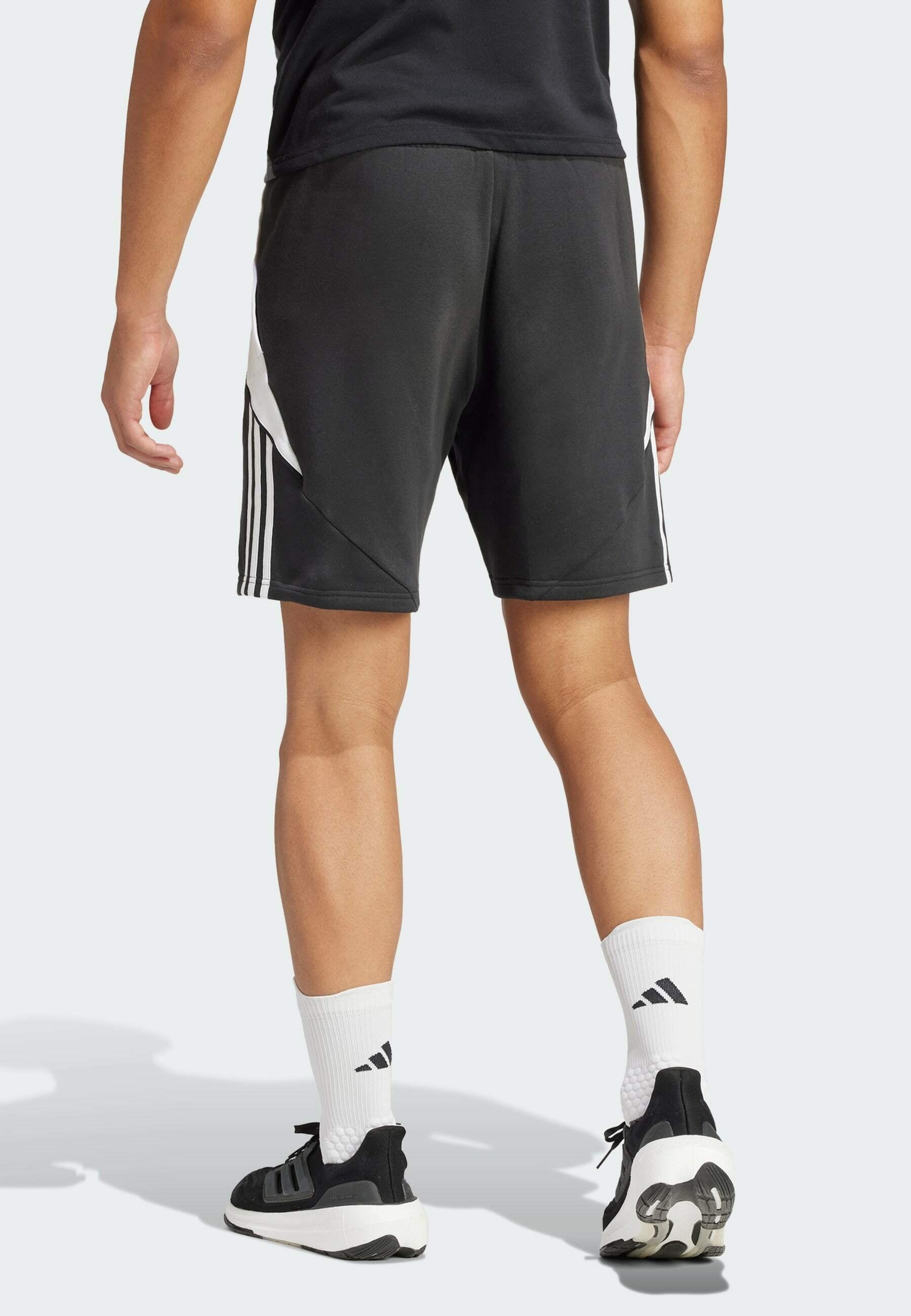 TIRO24 SWEAT SHORT - Sports shorts - blac /white