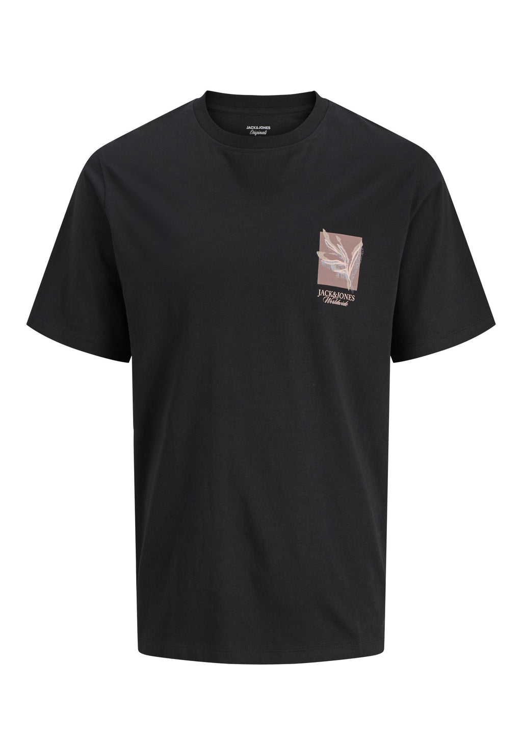 Plus Size - Print T-shirt - black