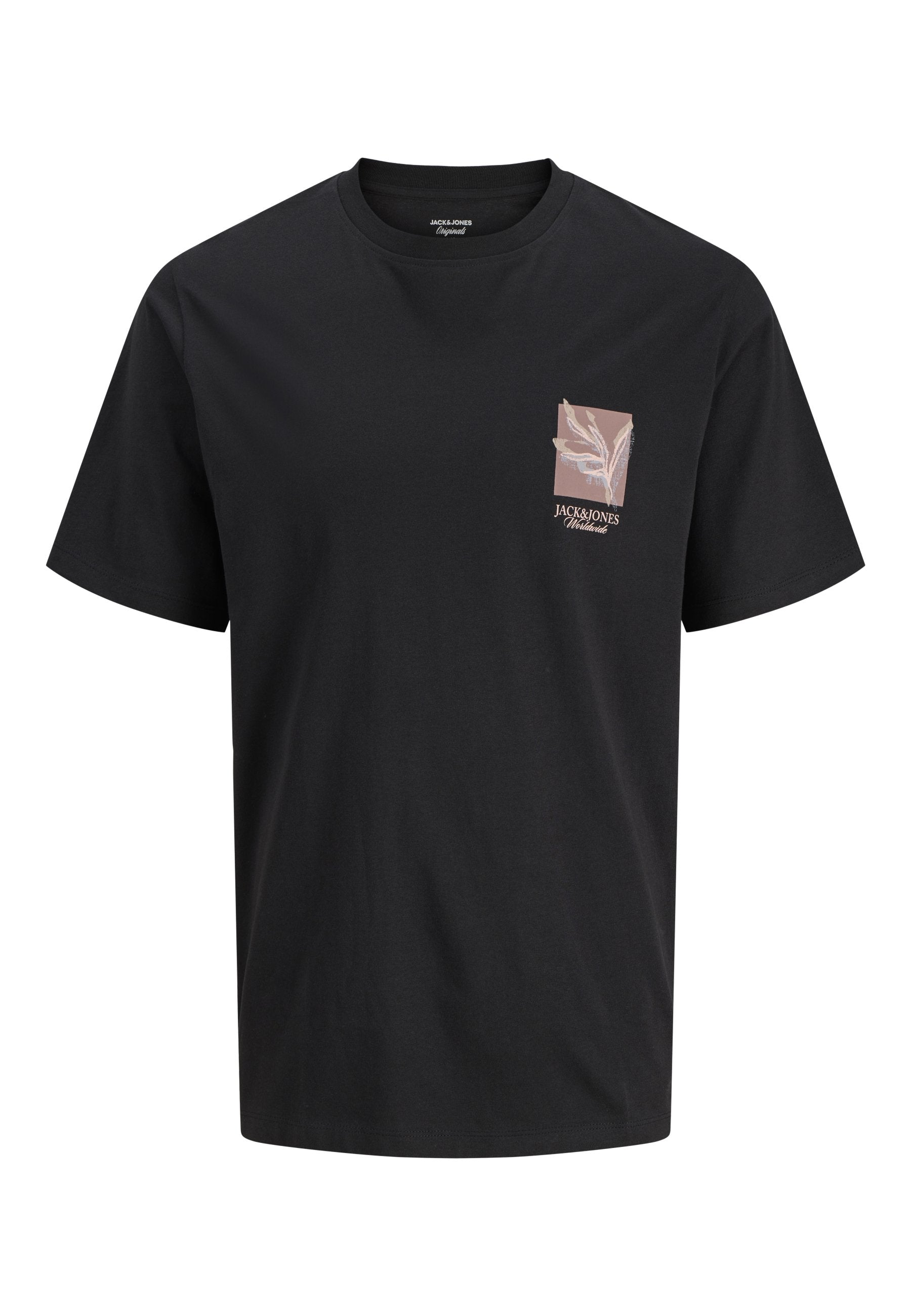 Plus Size - Print T-shirt - black