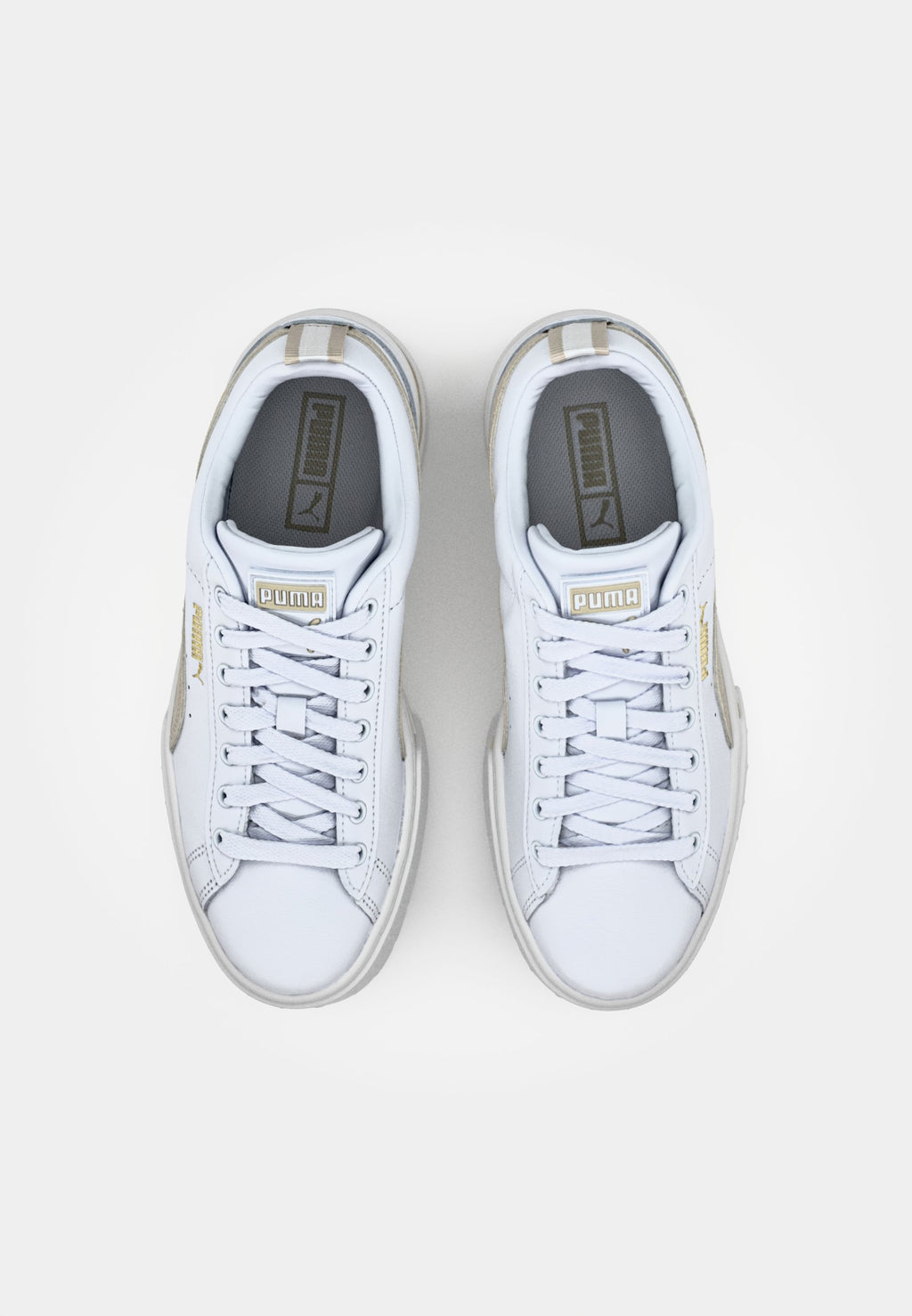 MAYZE LTH WN'S - Trainers - white/peyote