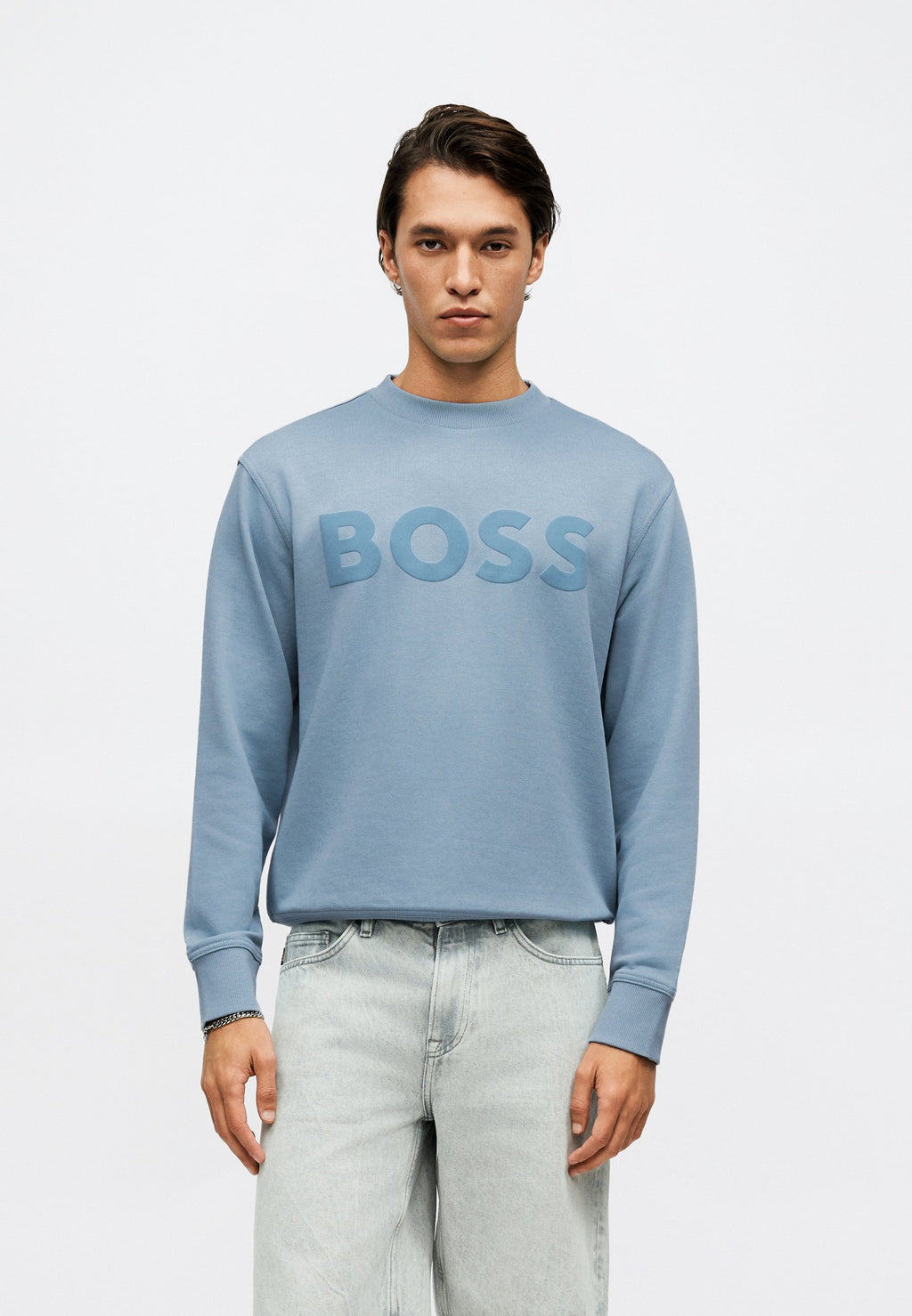 CREW - Sweatshirt - light pastel blue
