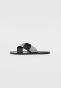 JELLY III SPARKLE KROSSTRAP - Slippers - black/silver coloured