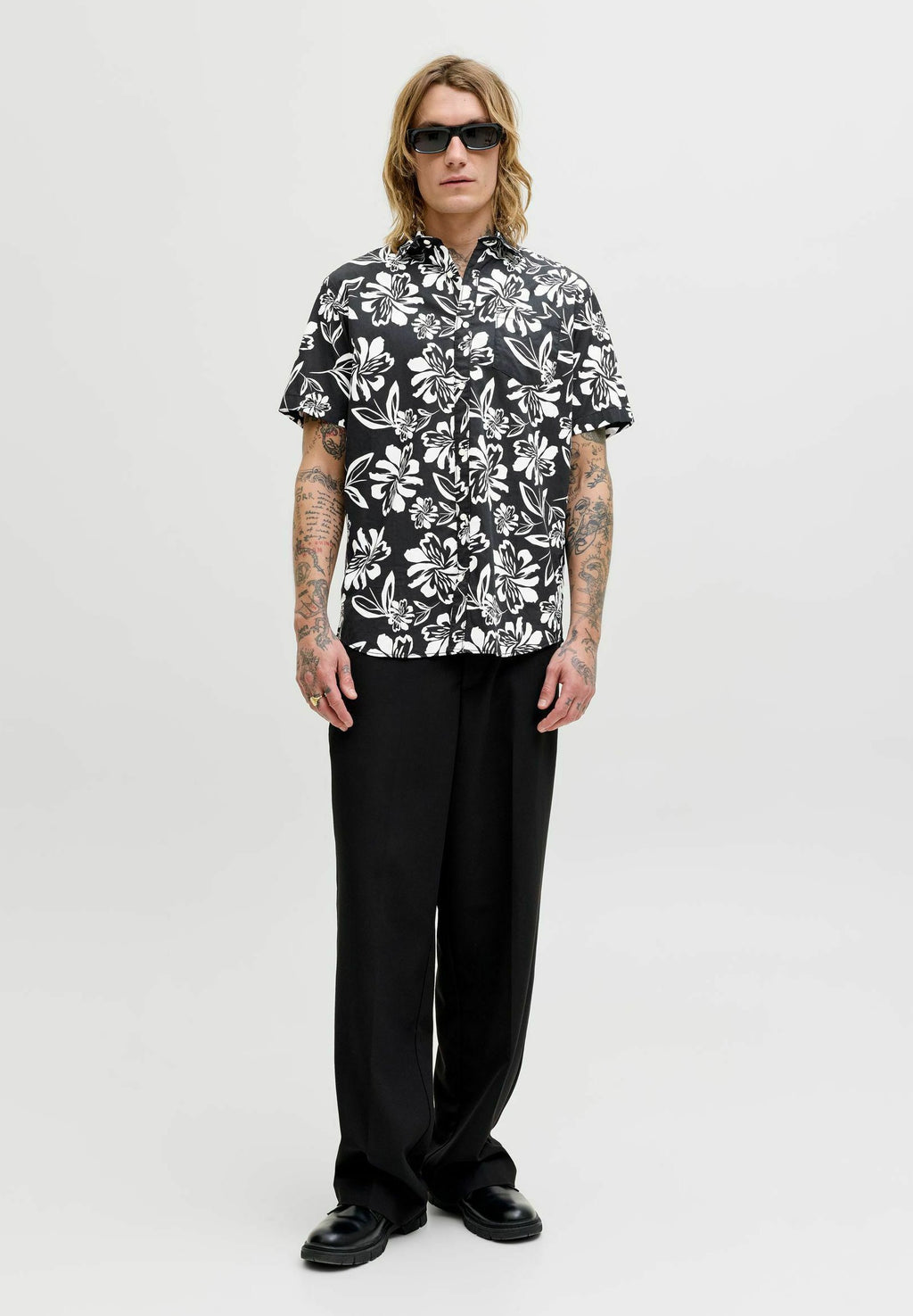 Regular Fit - Shirt - black