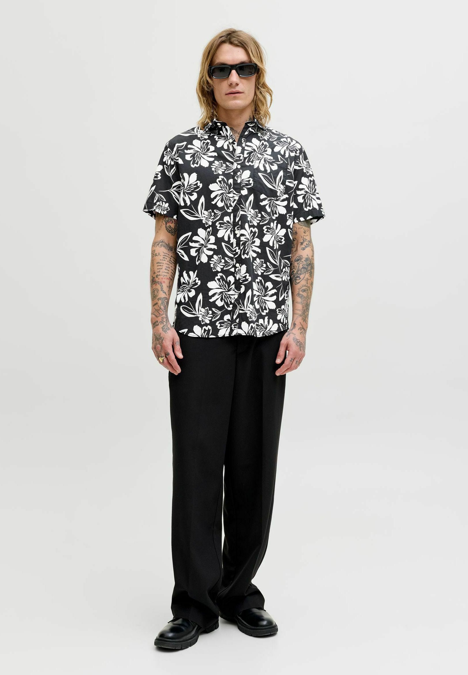 Regular Fit - Shirt - black