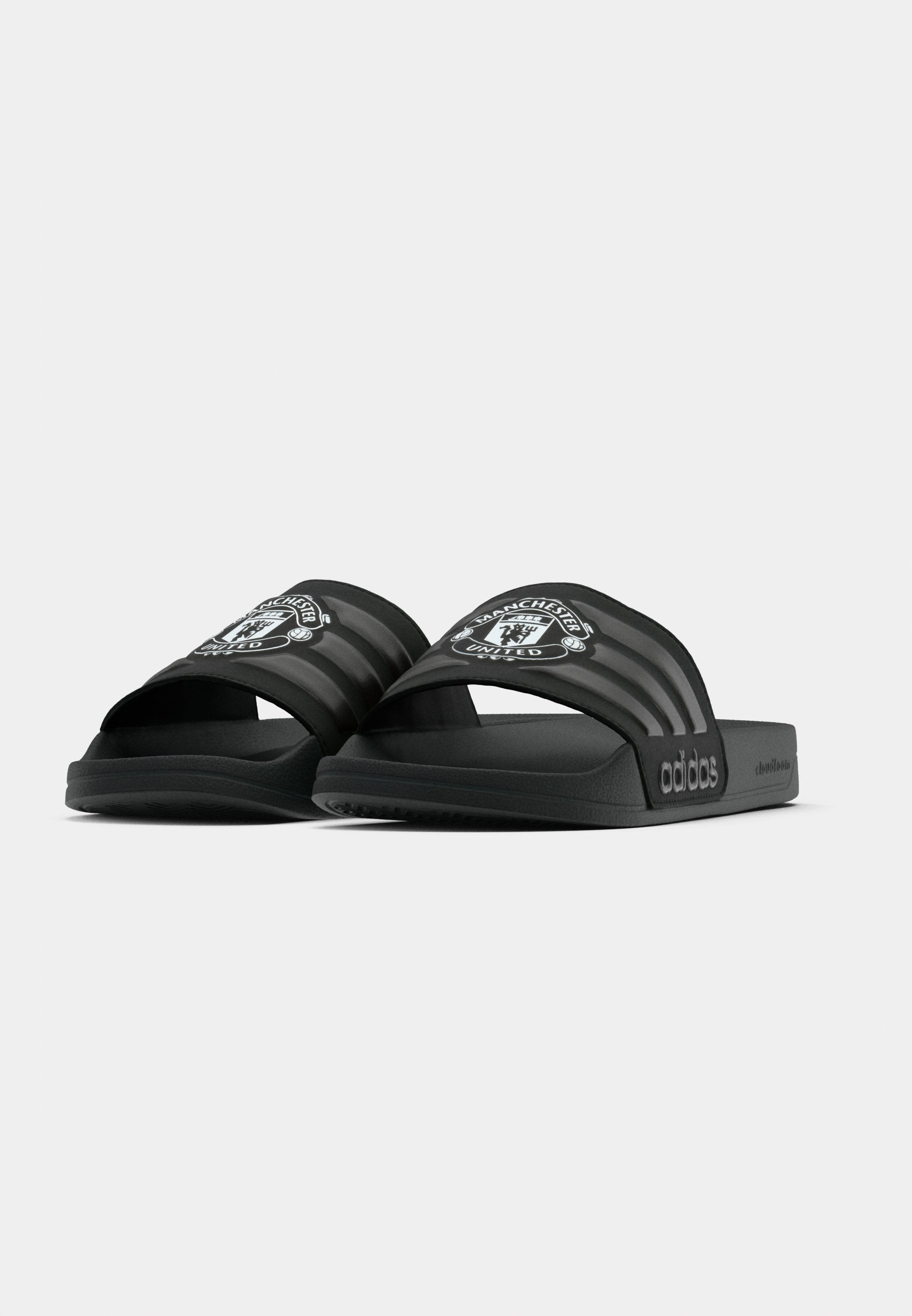 ADILETTE MANCHESTER UNITED UNISEX - Pool slides - core black