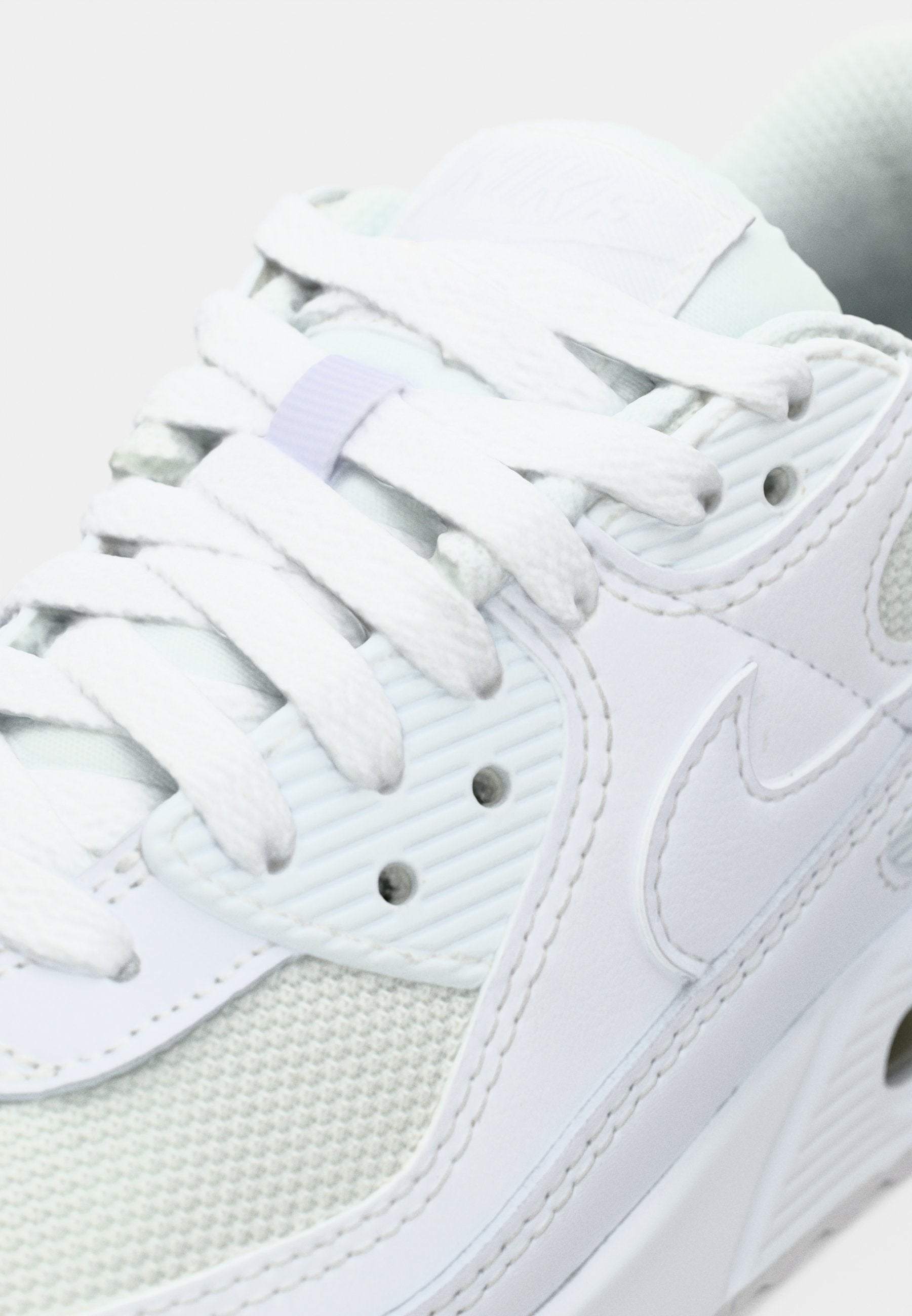 AIR MAX 90 - Trainers - white/wolf grey