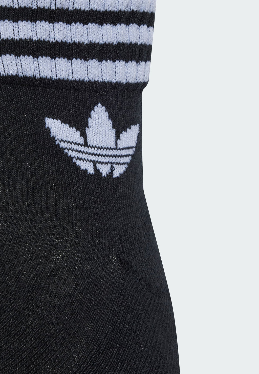 3 PACK UNISEX - Socks - white/medium grey heather/black