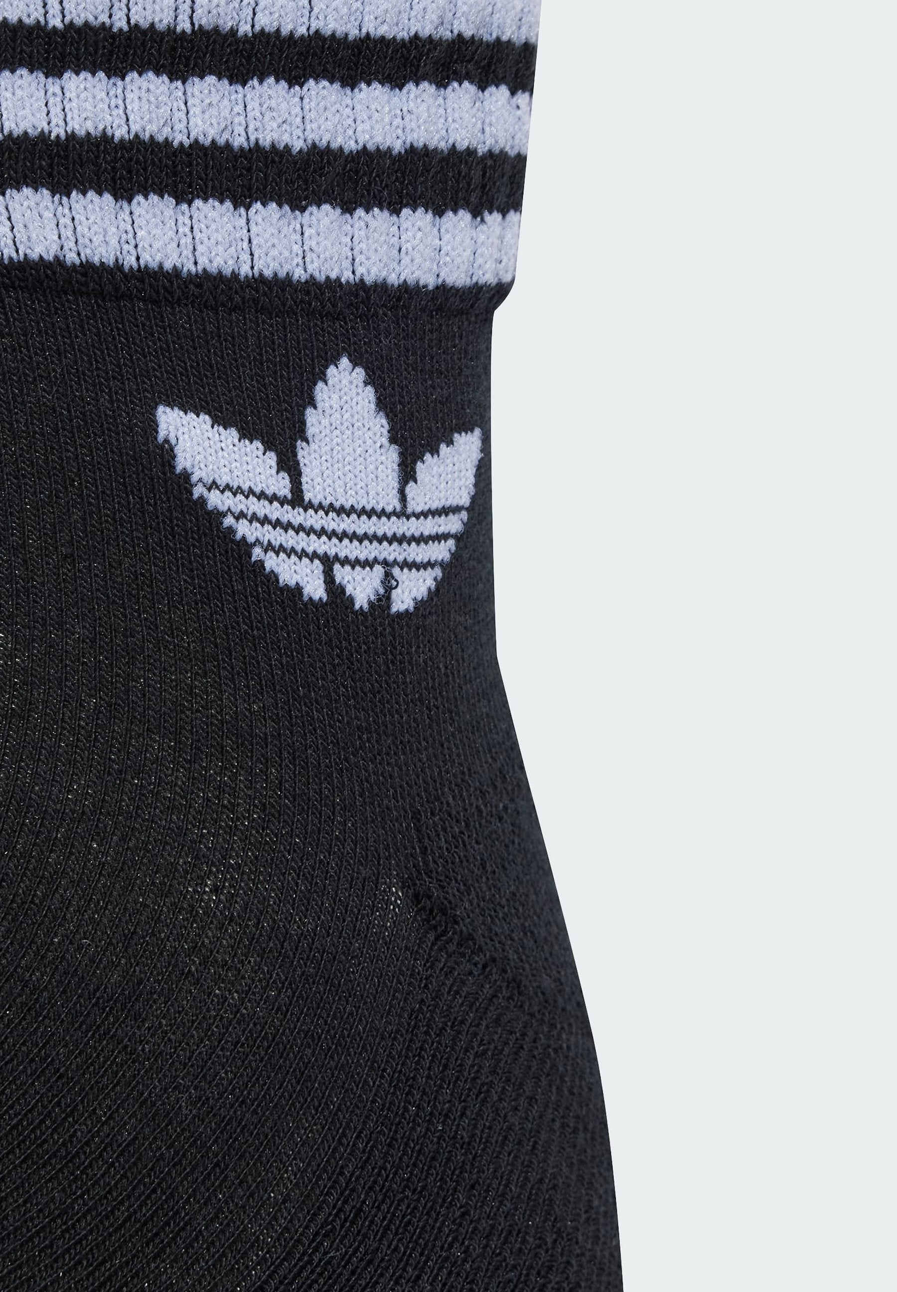 3 PACK UNISEX - Socks - white/medium grey heather/black