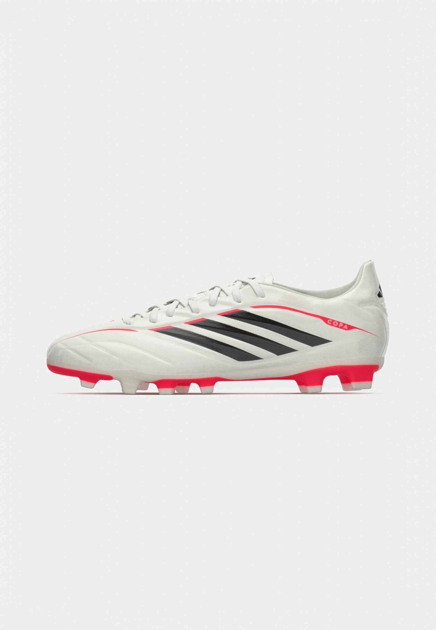 COPA PURE IV CLUB - Firm-ground football boots - metallic/core black/lucid red