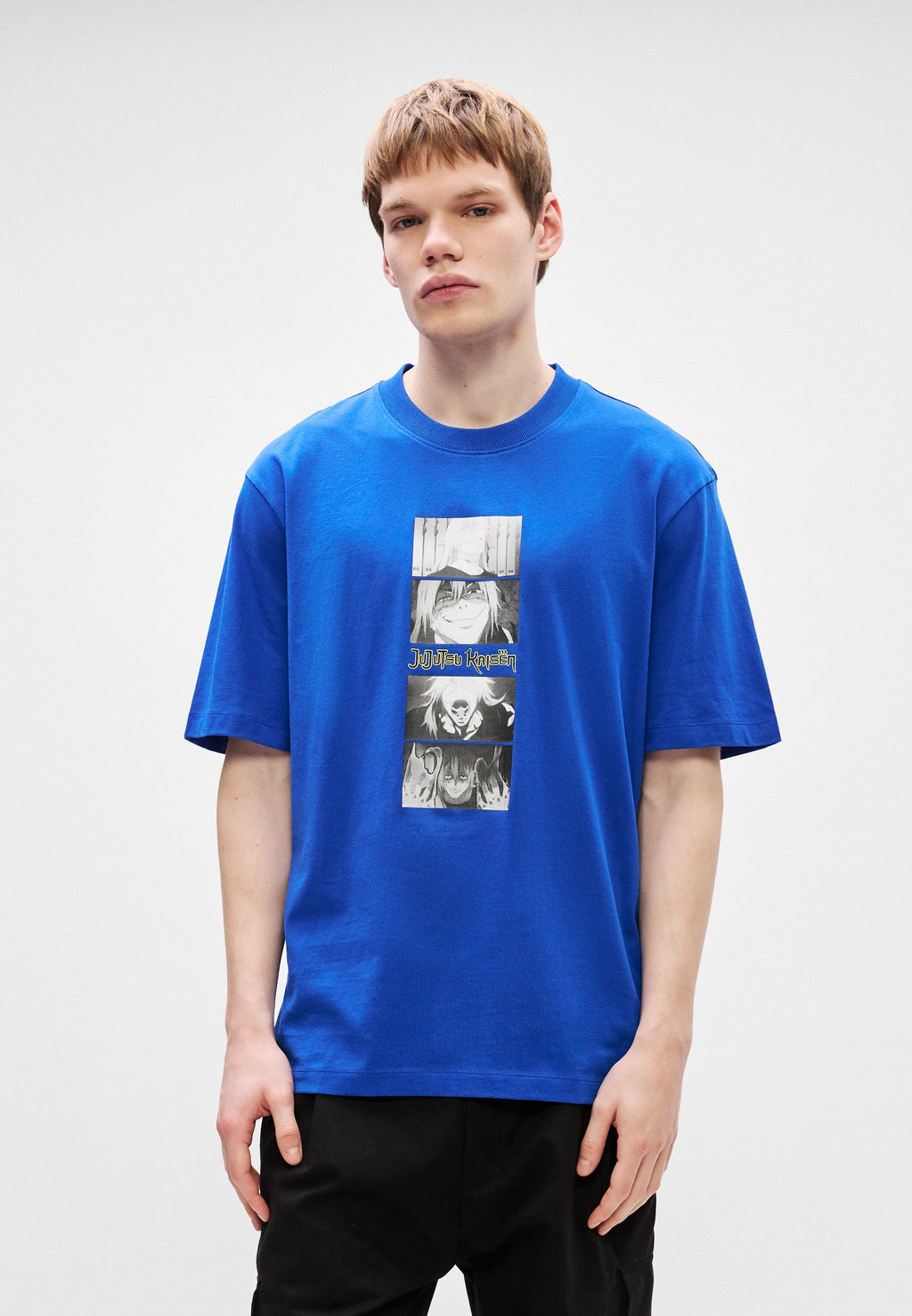X JUJUTSU KAISEN NULEY - Print T-shirt - open blue